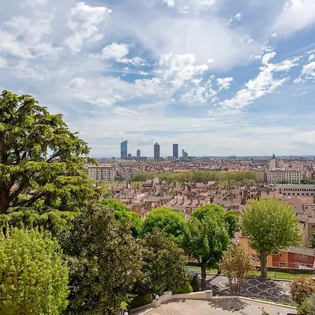 公寓 Overlooking Fourviere Balcony